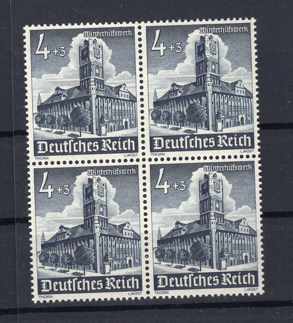 Third Reich 751 Block of Four** MNH Mint Never Hinged (74119)