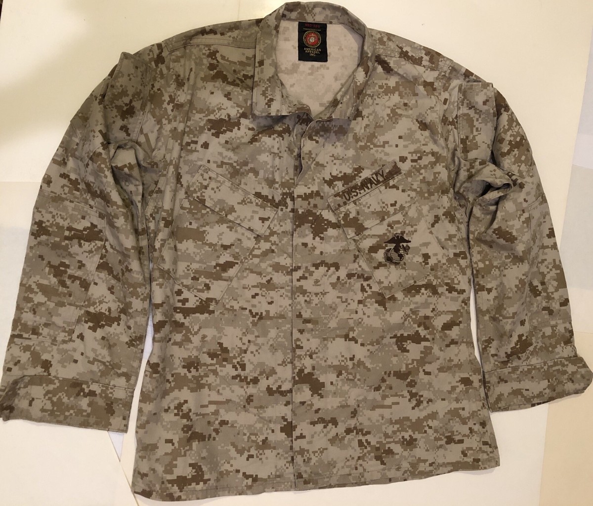 US Chemise Marpat Armée Usmc Desert Numérique T-Shirt Digi Camouflage