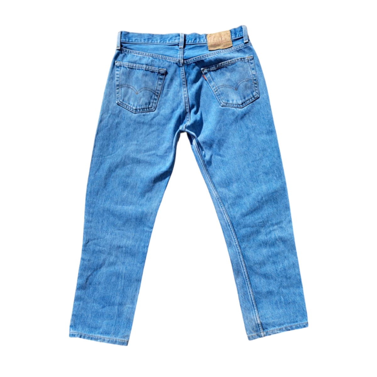 Levi's 501 Blue Vintage Jeans 90S Made In USA Size W.33 L.30 Levi's 501 Blue Vintage Jeans 90S Made In USA Size W.33 L.30