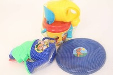 Sandspielzeug Eimer Förmchen Rechen Gießkanne Schaufel Frisbee Sandkasten Garten