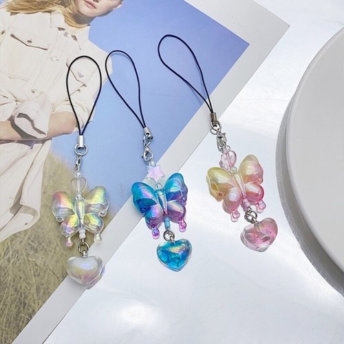 Bag Phone Chain Lovely Phone Charm Modern Key Ornament for Women and Girls - 第 4/14 張圖片