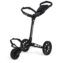 Sun Mountain Golf 2024 Ridgeline 3-Wheel Push Cart - Sun Mountain Dealer - BLACK