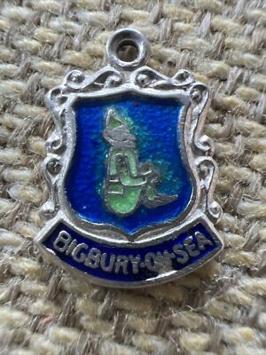 Vintage 800 Silver Travel Charm Elf Pixie