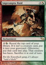 Impromptu Raid NM, English MTG Shadowmoor