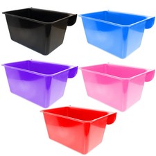 Faulks & Cox Red Gorilla Plas A1 Hanging Manger Feed Bowl Hook Over Feeder 15L