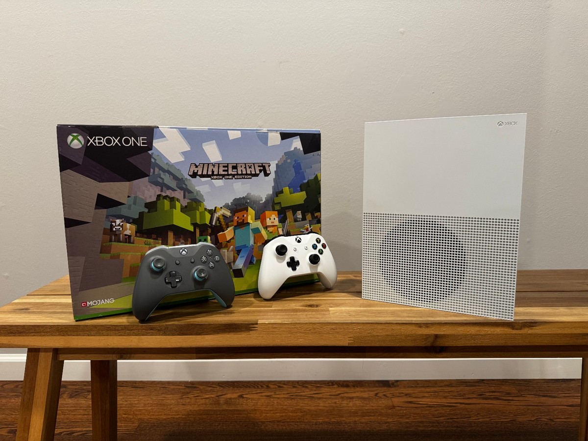 Microsoft Xbox One S Minecraft Favorites Bundle 500GB w/ Extra