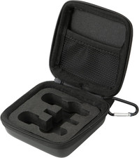 Hard Travel Carrying Mic Case Wireless Lavalier Microphone Case with 3 Slots for