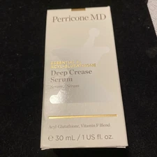 PERRICONE MD ESSENTIAL FX ACYL-GLUTATHIONE DEEP CREASE SERUM 30 ml 1 Oz NEW ✅✅✅