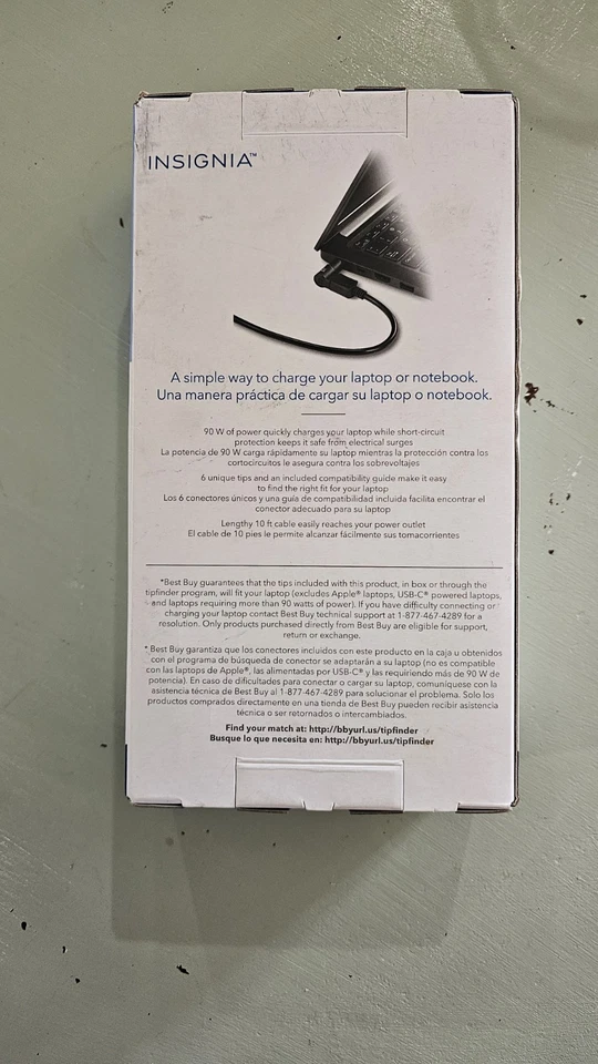 UNIVERSAL Laptop Charger 90W Power Adapter Chromebook HP Dell Acer Acer Lenovo  - Image 2 of 2