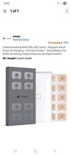 Intake Breathing Refill Tabs (60 Count) Magnetic Nasal Strips for Sleeping NEW