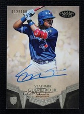 2019 Topps Tier One Break Out Auto 12/100 Vladimir Guerrero Jr #BA-VGJ Auto 2s6
