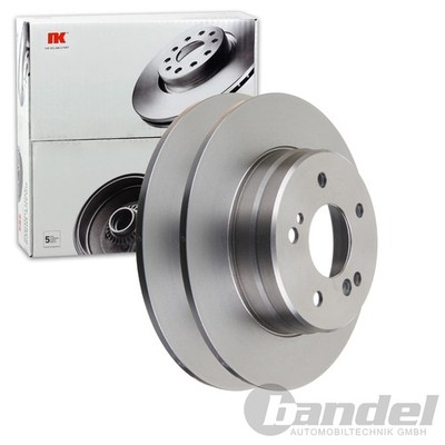 2X NK BREMSSCHEIBEN 278mm VOLL HINTEN PASSEND FÜR CHRYSLER CROSSFIRE
