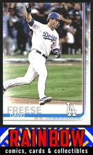 2019 Topps #665 David Freese Los Angeles Dodgers