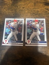 (2) Trea Turner 2026 Topps Flagship Collection Card # 44 Phillies Free Shipping