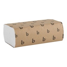 Stock 4000 Paper Hand Towels - Boardwalk Multifold 1 Ply 9x9.45