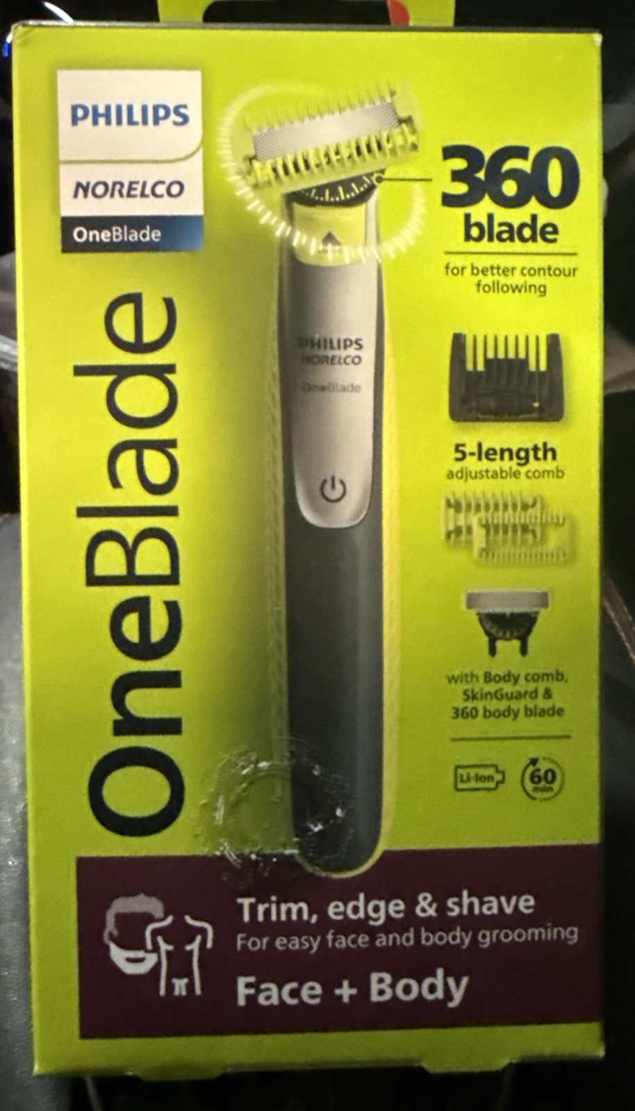 Phillips Norelco Men's OneBlade Shaver