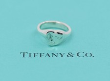 Anello In Argento Sterling Tiffany & Co Elsa Peretti Taglia 6