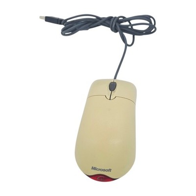 Microsoft Intellimouse Optical Mouse IntelliEye USB PS/2 Wired X08-71118 Vintage