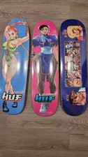 Street Fighter X Huf Skateboard Cammy Chun-li Player select