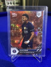 Desire Doue 2025-26 UCL Topps Now #120 Paris Saint-Germain Orange 06/25