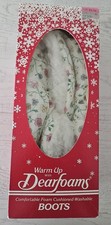 Dearfoams Women s Vintage Quilted Chintz Bootie Floral Slippers NIB Sz M 6.5-7.5