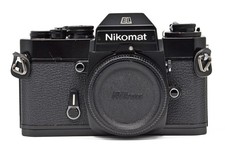 Nikon Nikkormat EL Black Body 35mm SLR Camera from Japan Fully Functional 
