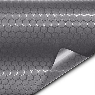 + Honeycomb Matte Smoke Taillight Tint Bulk Vinyl Roll (1Ft X 5Ft)