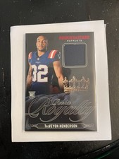2025 Panini Rookies & Stars - Rookie Royalty TreVeyon Henderson #RR-THN