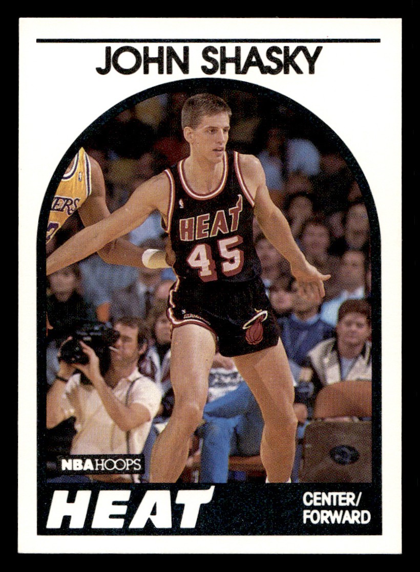 1989-90 NBA Hoops - John Shasky #268 (RC) Basketball Sports Card Raw