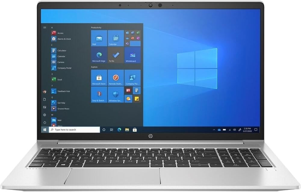 HP ProBook, 15.6-Inch Laptop, with i7-1165G7, Windows 11 Pro