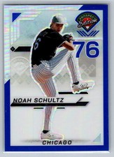 2025 Panini Prospect Edition #171 Noah Schultz Holo Prospect Ticket - Blue #/149