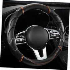 Customized Auto Car Steering Wheel Cover for Dodge RAM 1500 2500 3500, 15.5