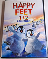 Happy Feet 1 2 Collection DVD 2006/2011 Animated Musical Free Shipping