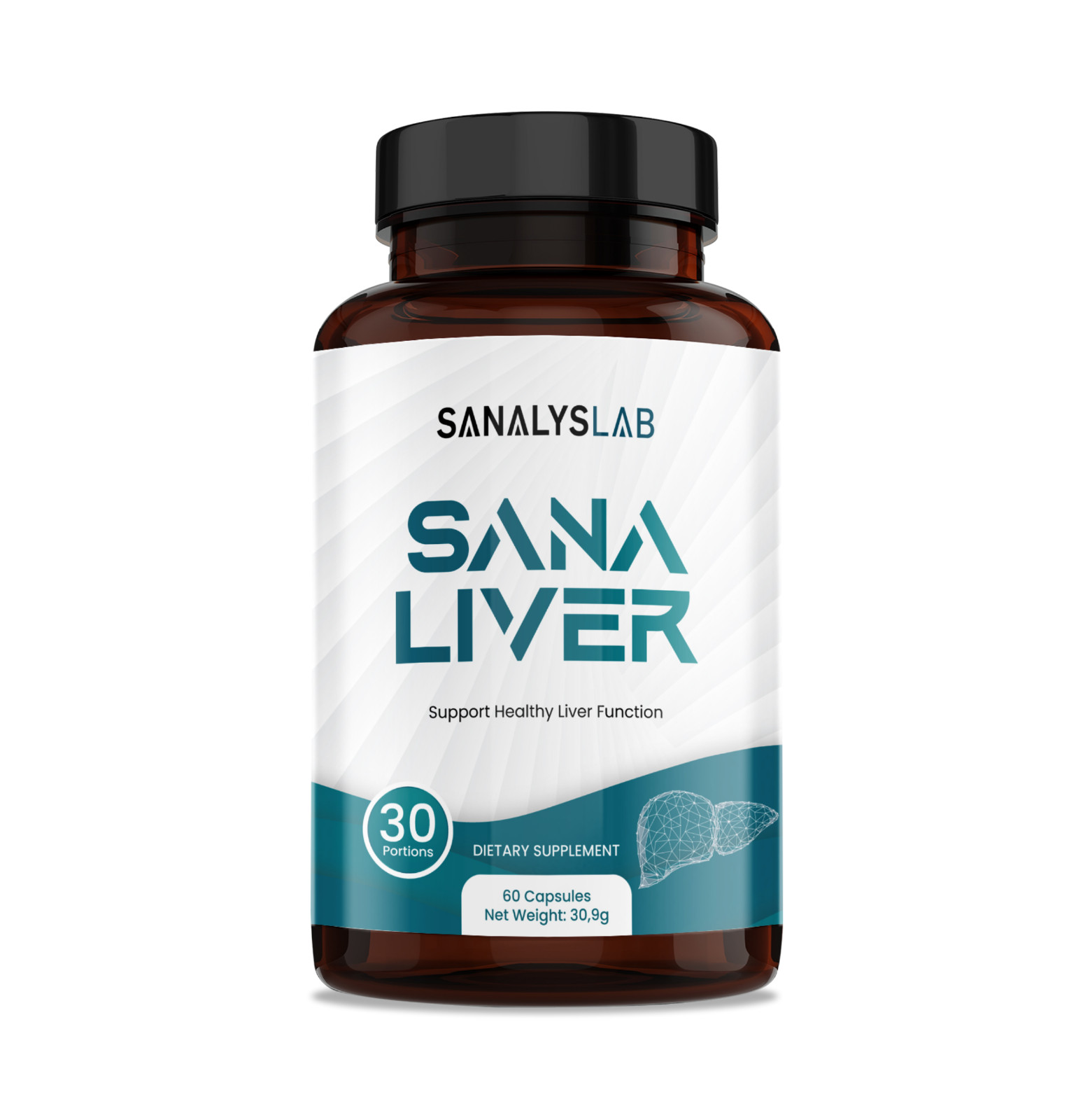 SanaLiver de SanalysLab complexe de gélules haut de gamme dosées à 515 mg - 3