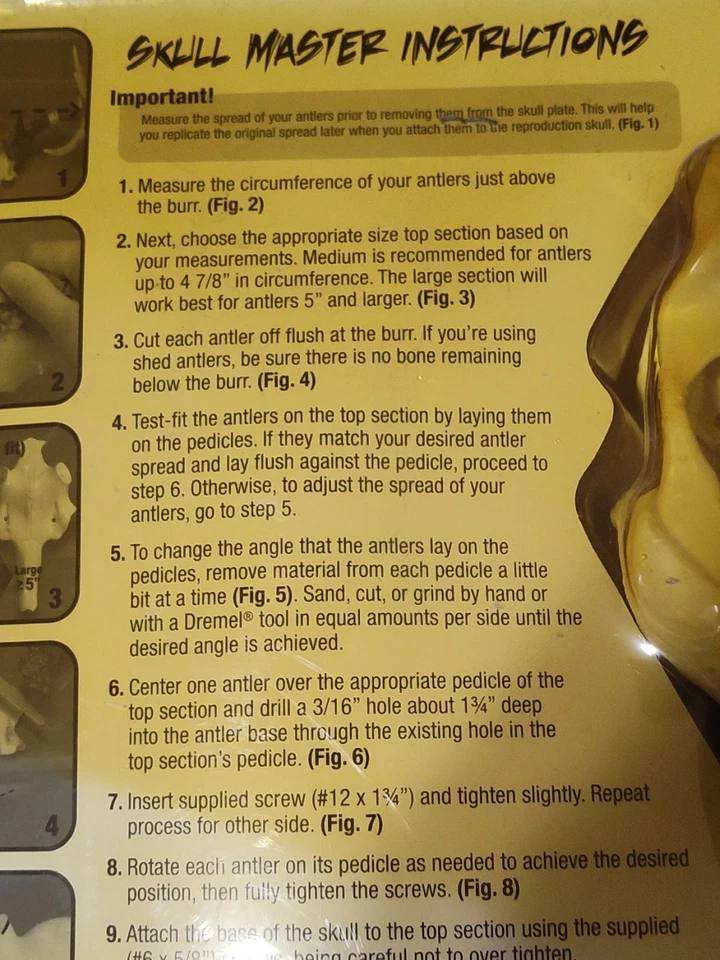 Mountain Mike's Reproductions Skull Master Antler Kit Foto 4 de 4