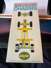 COX Universal 1/24 Scale Adjustable SIDEWINDER Chassis Slot Car Racing Kit