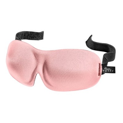 Bucky 40 Blinks No Pressure Solid Eye Mask Sleep Travel Peony Pink Bucky