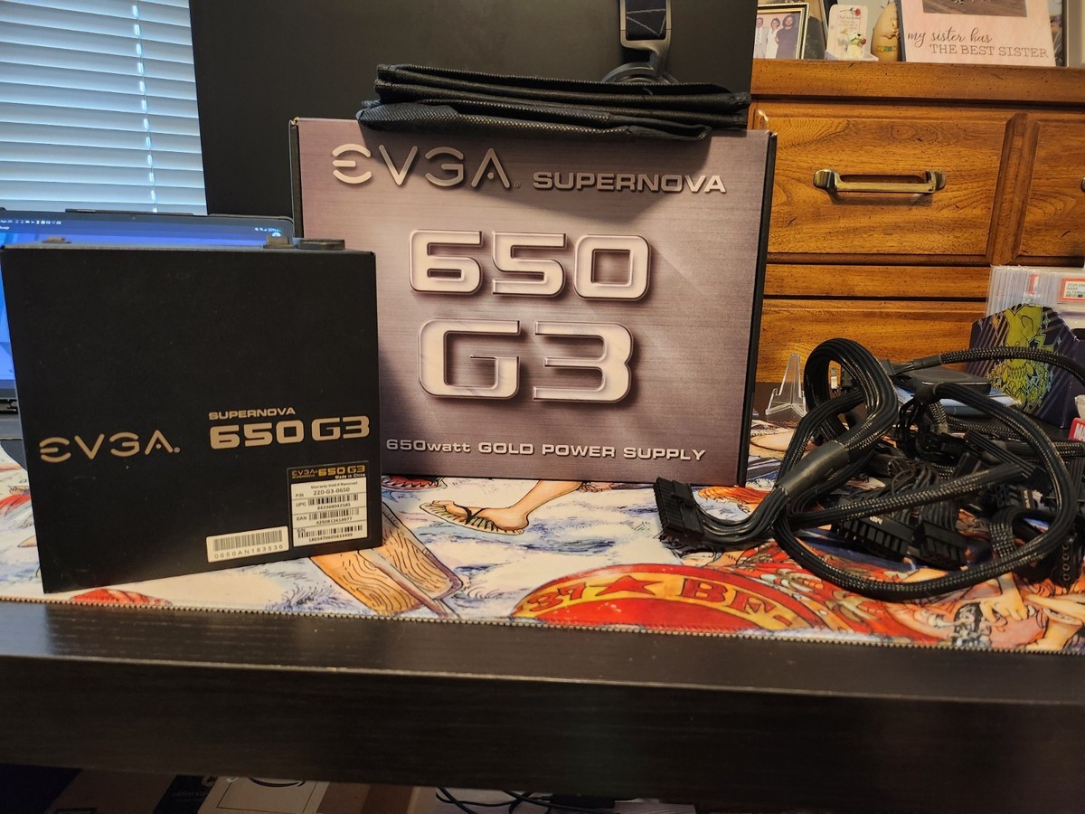 【新品、未開封】EVGA SUPERNOVA 650 G3 EVGA SuperNOVA 650 G3 650W Gold Power Supply With Cables | eBay