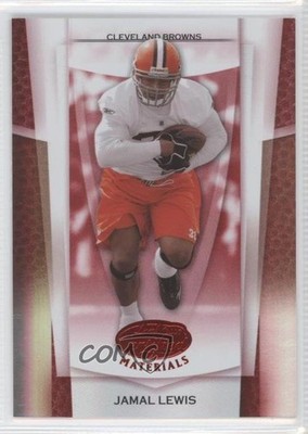 2007 Leaf Certified Materials Mirror Red 87/100 Jamal Lewis #108 0f6