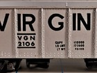 HO Tyco Virginian VGN 2106 2-Bay Operating Hopper with Kadee Couplers Lot# OR89 — photo 5