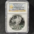 2013-W $1 American Silver Eagle Enhanced Finish West Point Set Early NGC SP 70