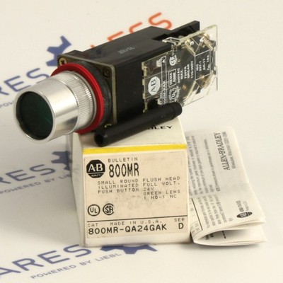 Allen Bradley Bel. Drucktaster 800MR-QA24GAK Ser.D OVP