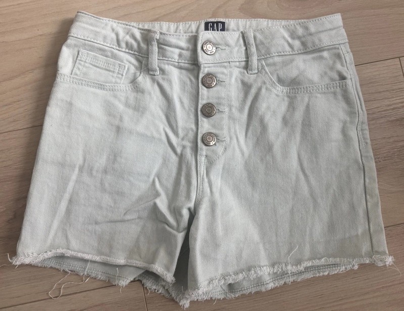 Girls Gap Denim Short Summer Size 14 Worn 1x