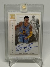 2017-18 Panini Impeccable Indelible Ink Gold Kyle Kuzma RC Rookie Auto 06/10