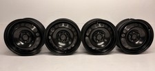 Vw Caddy/Touran/Golf 6.J x 16” Black Steel Wheel Set x4 Genuine *Delivery Miles*