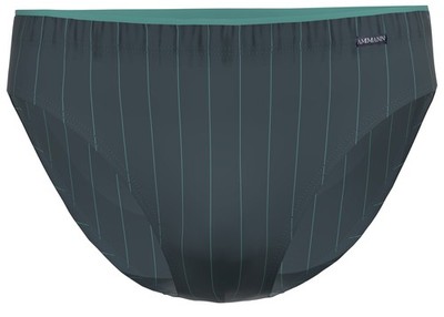 AMMANN Herren Slip klassisch 1er-Pack Bio Baumwolle GOTS Organic blau Gr.8/XXL 