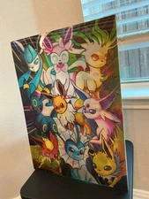 3D Motion Effect Lenticular Poster-Pokemon Eeveelutions Art Anime Wall decor