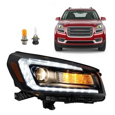 Right Side Led Projector Headlight For Gmc Acadia Limited 2013-2016 17gm2503376