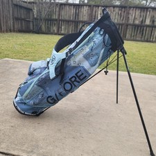 G/Fore Carry Golf Stand Bag Blue Bandana Lightweight Monsoon Paisley