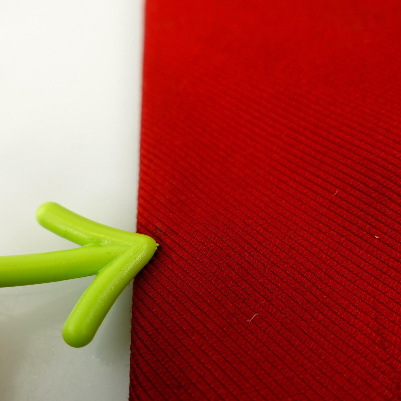 Neck Tie Mens Red Solid Simple Basic Wedding Mode… - image 10